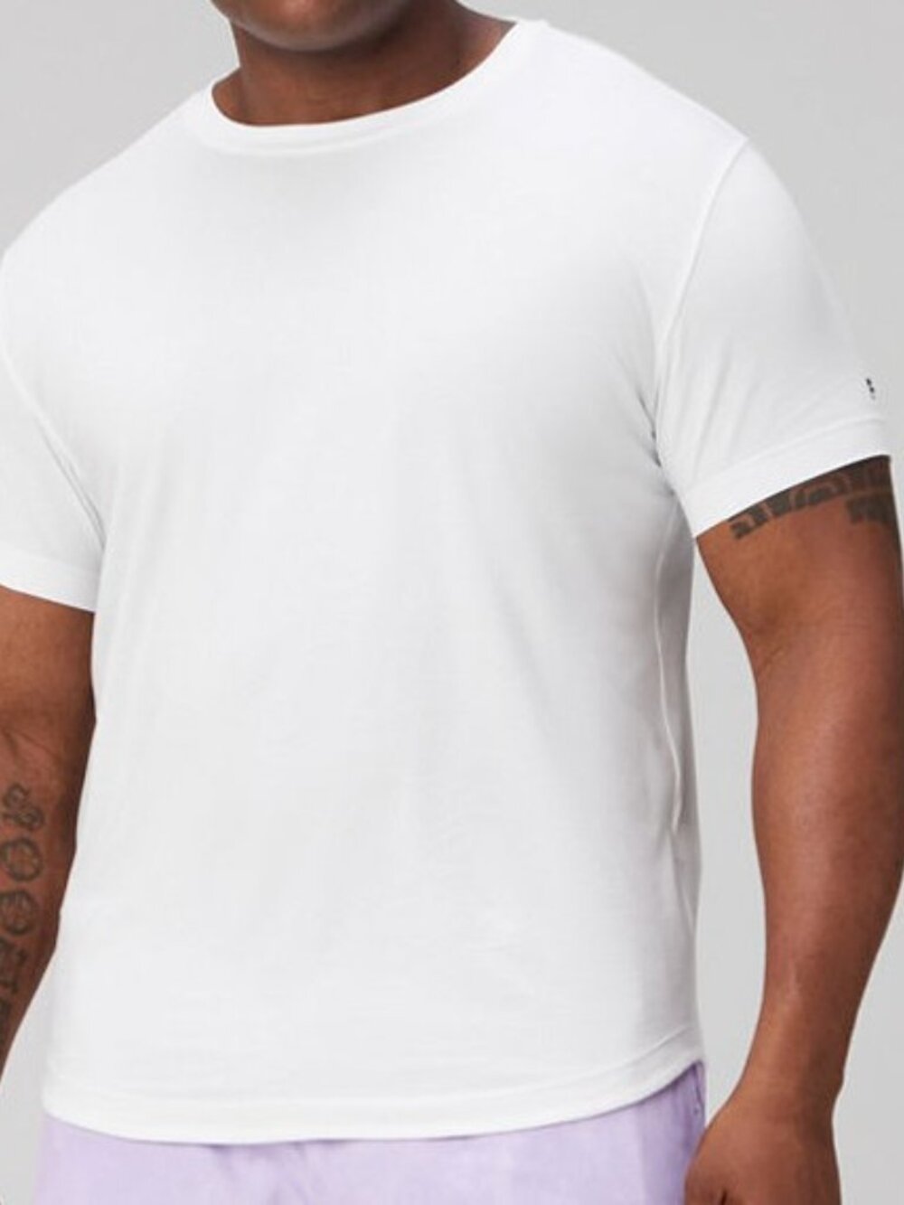 Set of 3 Fabletics Men's Short Sleeve 24-7 Tee - White, XXL, NWT - Picture 5 of 5